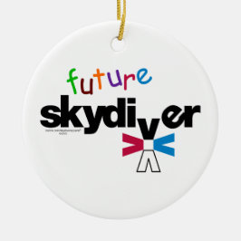 未来のSkydiver セラミックオーナメント