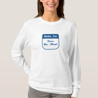 未来のTシャツ夫人 – パーソナライズされた Tシャツ