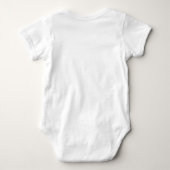 未来のTriathleteの男の赤ちゃんのワイシャツ:: 01 ベビーボディスーツ (裏面)