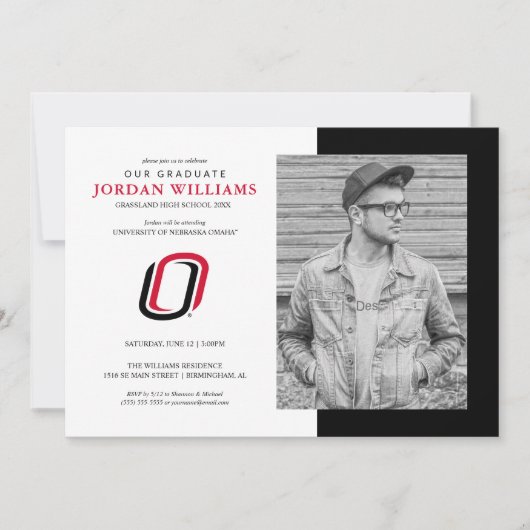 未来のUNOマーベリックス卒業生 案内状 (正面)