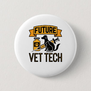 未来のVet Tech 缶バッジ