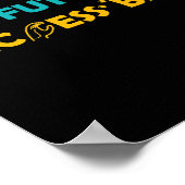 未来はアクセス可能な点字アメリカの手話 ポスター (角)