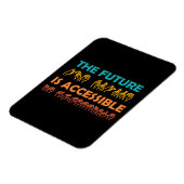 未来はアクセス可能なASLの手話 マグネット (左側)