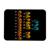 未来はアクセス可能なASLの手話 マグネット (横)