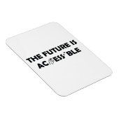 未来はアクセス可能なASL手話点字 マグネット (右側)