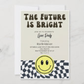 未来はブライトレトロ卒業パーティー 招待状 (正面)
