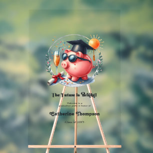 未来はブライト・ファイナンスの卒業党 アクリルサイン