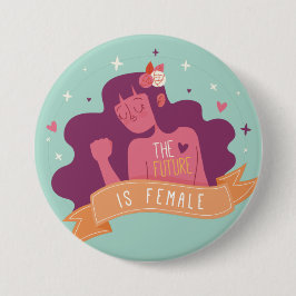 未来はメスボタン 缶バッジ