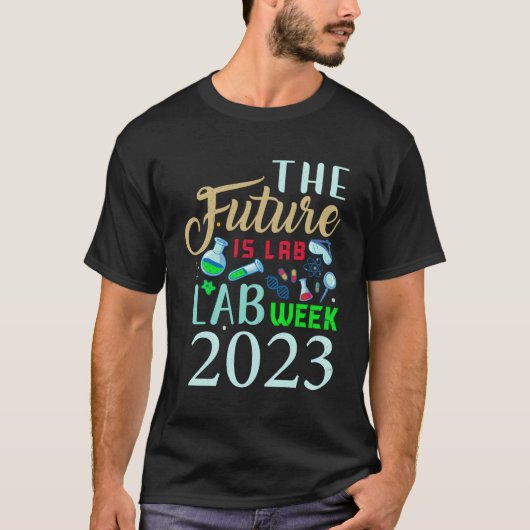 未来はラボ医科研のプロフェッショナル Tシャツ (正面)