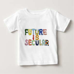未来は世俗的だ ベビーTシャツ