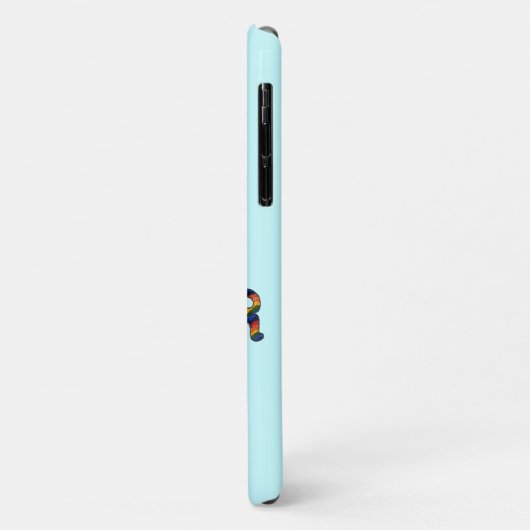 未来は世俗的な漫画の文字である Case-Mate iPhoneケース (裏面/左)