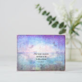 未来は今の我々の行いにかかっている。 ポストカード (スタンド正面)