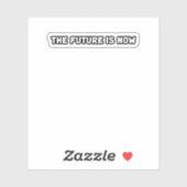 未来は今やイノベーションが目前を押さえている シール (シート)