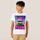 未来は今 – 電気速度 Tシャツ (正面フル)