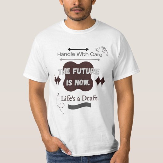 未来は今 Tシャツ (正面)