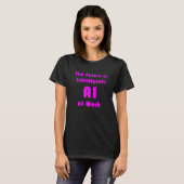 未来は仕事で活躍する高度なAI_1 Tシャツ (正面フル)