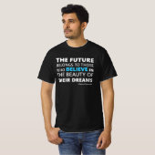 未来は信じる者に属する Tシャツ (正面フル)