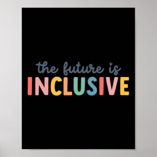 未来は包括的な自閉症の意識とティーである ポスター