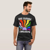 未来は包摂的 Tシャツ (正面フル)