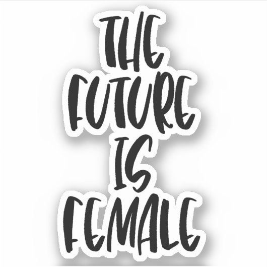未来は女だ シール (正面)