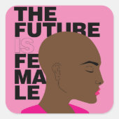 未来は女だ スクエアシール (正面)
