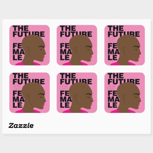 未来は女だ スクエアシール (シート)