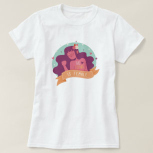 未来は女のTシャツ Tシャツ