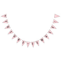 未来は女性の旗布の旗です