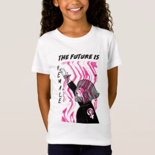 未来は女性の男女平等 Tシャツ