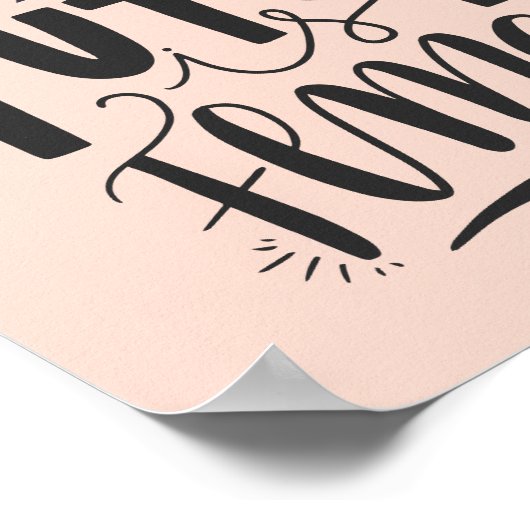 未来は女性 |フェミやる気を起こさせるニスト引用文 ポスター (角)