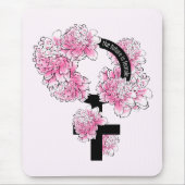 未来は女性 マウスパッド (正面)