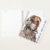 未来は女性、平等な権利、フェミニズム芸術 プランナー手帳 (ディスプレー)