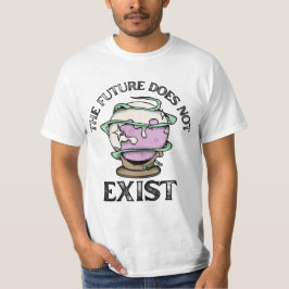 未来は存在しない 水晶玉 Tシャツ