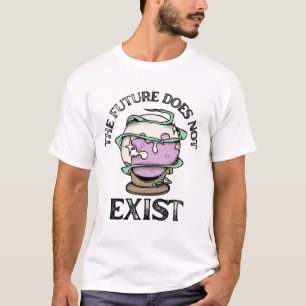 未来は存在しない 水晶玉 Tシャツ