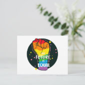 未来は平等に高められる ポストカード (スタンド正面)