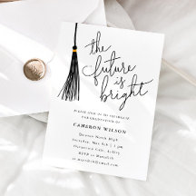 未来は明るいタッセル卒業パーティーの写真