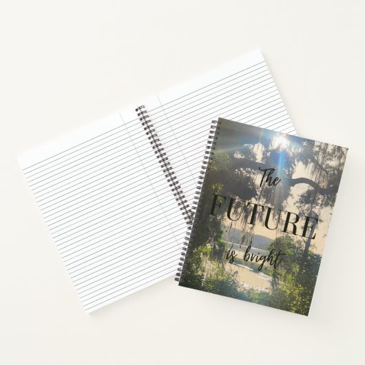 未来は明るいノート ノートブック (内部)