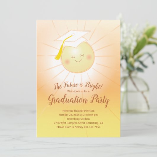 未来は明るい卒業党 招待状 (スタンド正面)