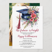 未来は明るい卒業式だ 招待状 (正面/裏面)