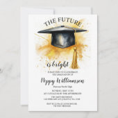 未来は明るい卒業式だ 招待状 (正面)