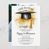 未来は明るい卒業式だ 招待状 (正面/裏面)