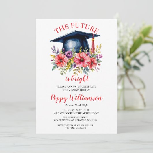 未来は明るい卒業式だ 招待状 (スタンド正面)