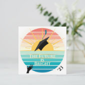 未来は明るい卒業招待状 招待状 (スタンド正面)