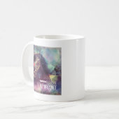 未来は明るい、ウミガメ コーヒーマグカップ (正面左)