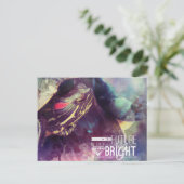 未来は明るい、ウミガメ ポストカード (スタンド正面)