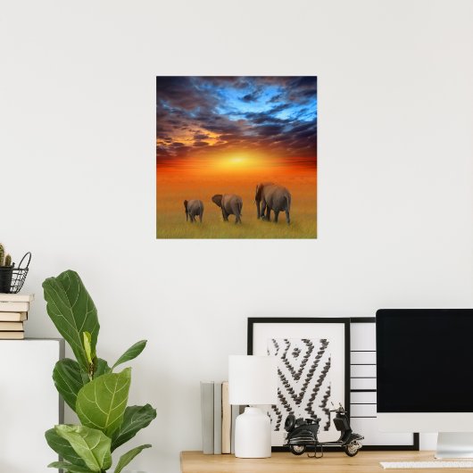 未来は明るい ポスター (ホームオフィス)