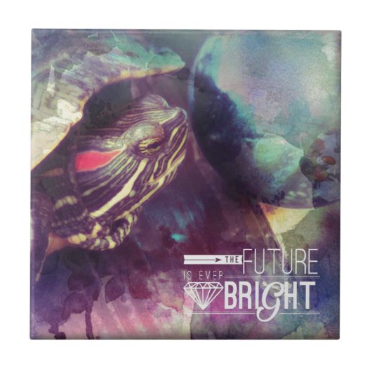 未来は明るい、マートル・ザ・タートル タイル (正面)