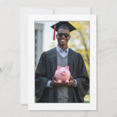 「未来は明るい」財務卒業 招待状 (裏面)