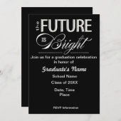 未来は明るい。2012年クラス招待状 招待状 (正面/裏面)