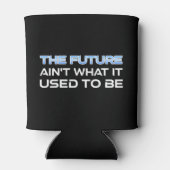 未来は昔のものではない 缶クーラー (裏面)